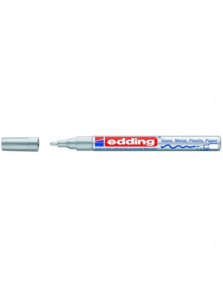 edding 751 gloss paint marker silver
