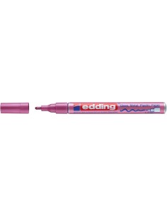 Värvimarker Edding 751 permanente, 1-2 mm metallik roosa 2