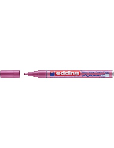 edding 751 gloss paint marker pink metallic