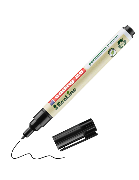 edding 25 EcoLine permanent marker black