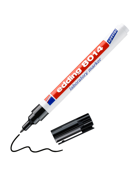 Laboratory marker edding 8014, black