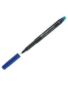 Faber-Castell Multimark overhead marker water-resistant, F, blue