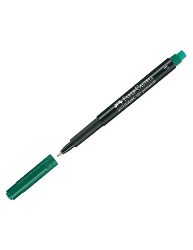 Marker Faber-Castell Multimark perm. F  roheline