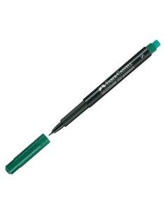 Marker Faber-Castell Multimark perm. S 0,4mm roheline