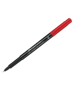 Faber-Castell Multimark overhead marker water-resistant, M, red