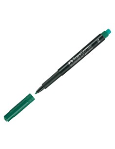 Faber-Castell Multimark overhead marker water-resistant, M, green