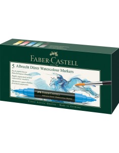 Faber-Castell Albrecht Dürer Watercolour Marker, wallet of 5