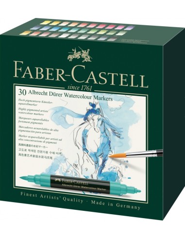 Akvarellimarker Faber-Castell Abrecht Dürer 30-värvi