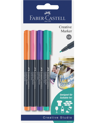 Creative Marker blister of 4