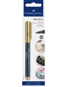 Värvimarker Faber-Castell metallics 250 blistris kuldsüda (heart of gold)