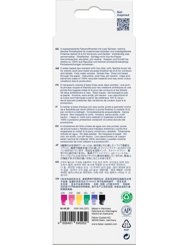 Gofa Aqua Dual Marker 6x Graffiti