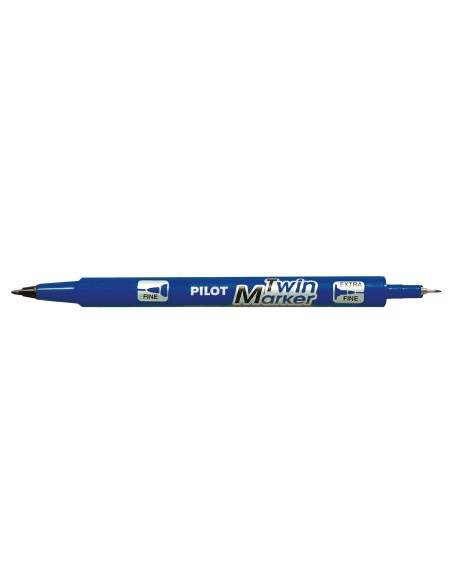 Marker Pilot Twin kaheotsaga 0.5 ja 2.0mm sinine