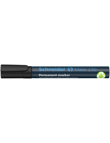 Permanent Marker Schneider 230 1-3mm bullet tip, black
