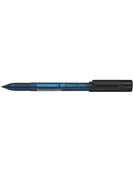 Permanentne marker Schneider 240 1-2mm ümar ots, must