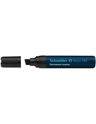 Permanent Marker Schneider 280 4-12mm chisel tip, black
