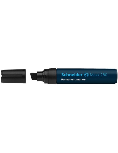 Permanentne marker Schneider 280 4-12mm lõigatud ots, must