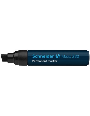 Permanentne marker Schneider 280 4-12mm lõigatud ots, must