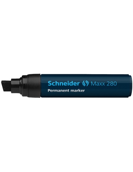 Permanent Marker Schneider 280 4-12mm chisel tip, black