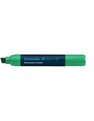 Permanentne marker Schneider 280 4-12mm lõigatud ots, roheline