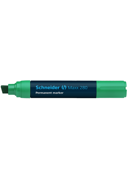 Permanentne marker Schneider 280 4-12mm lõigatud ots, roheline