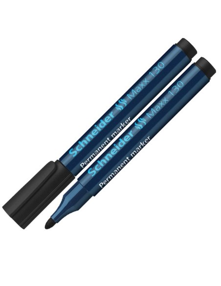 Permanentne marker Schneider 130 ümar ots, must