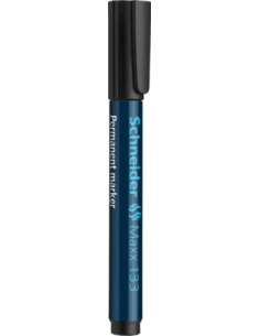Permanent Marker Schneider 133, chisel tip, black