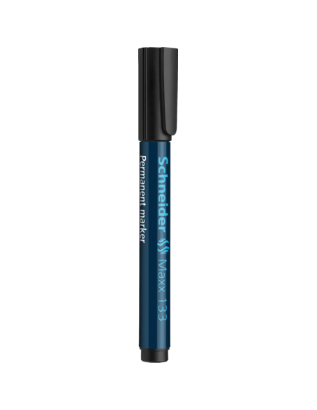 Permanent Marker Schneider 133, chisel tip, black