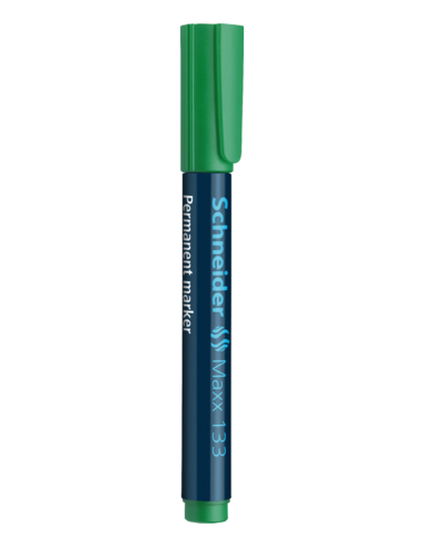 Permanent Marker Schneider 133, chisel tip, green (O)