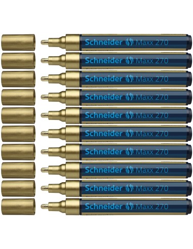 Permanentne marker Schneider Paint 270, kuld