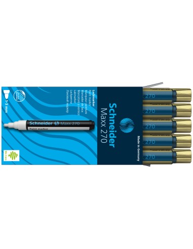 Permanentne marker Schneider Paint 270, kuld