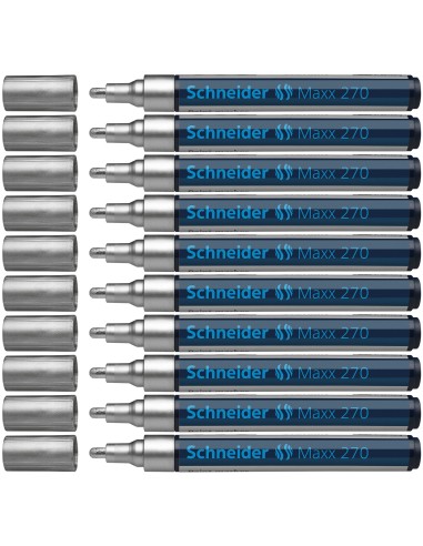 Permanentne marker Schneider Paint 270, hõbe