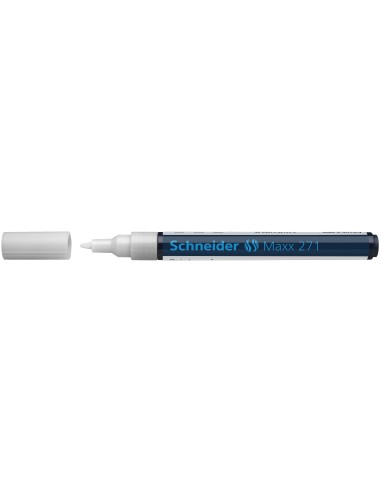 Permanentne marker Schneider Paint 271 1-2mm, valge