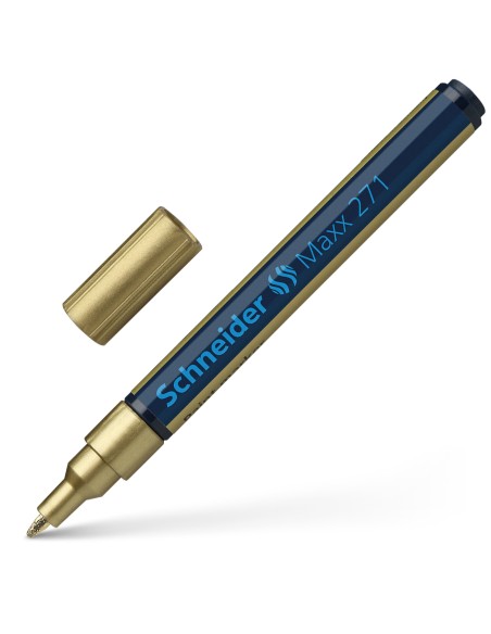 Permanentne marker Schneider Paint 271 1-2mm, kuld