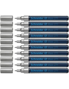 Permanentne marker Schneider Paint 271 1-2mm, hõbe 2
