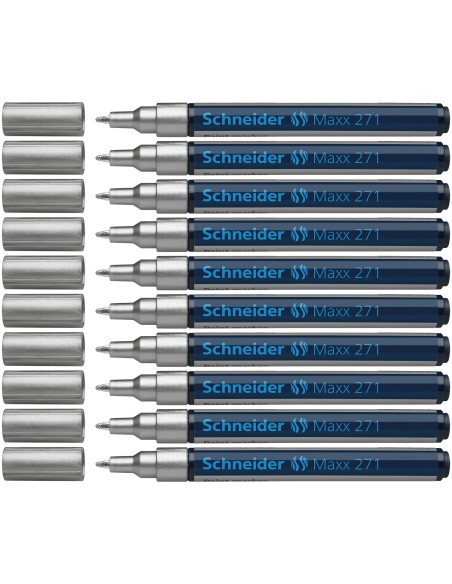 Permanentne marker Schneider Paint 271 1-2mm, hõbe