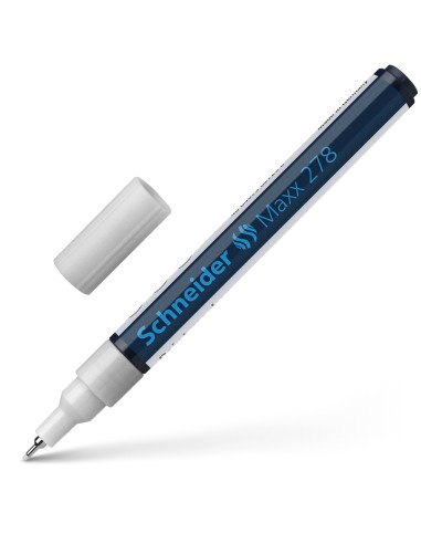 Permanentne marker Schneider Paint 278 0,8mm, valge