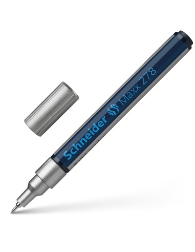Permanentne marker Schneider Paint 278 0,8mm, hõbe
