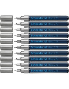 Permanent marker Schneider Paint 278 0,8mm, silver 2