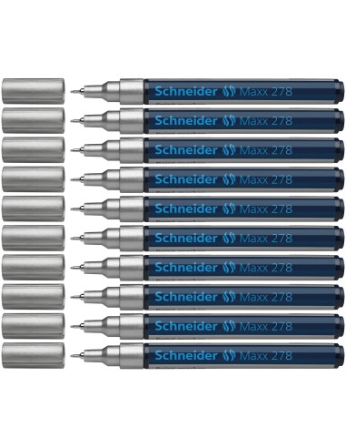 Permanentne marker Schneider Paint 278 0,8mm, hõbe