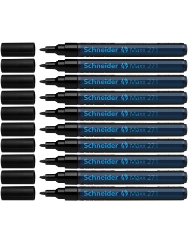 Permanent Marker Schneider Paint 271 black (O)