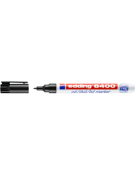 edding 8400 CD/DVD/BD marker black