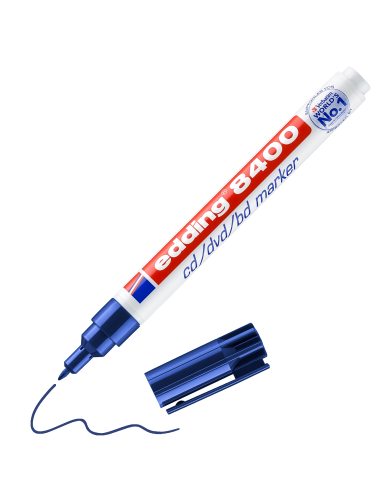 edding 8400 CD/DVD/BD marker blue