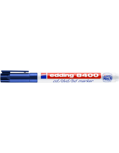 Marker CD/DVD-le Edding 8400 0,5-1mm, sinine