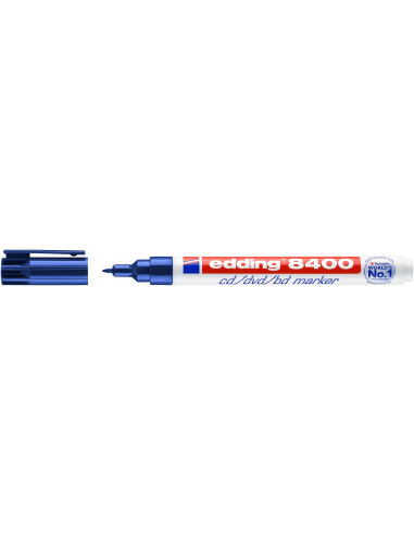 edding 8400 CD/DVD/BD marker blue