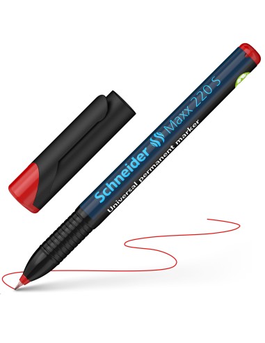 OHP marker Schneider 220 S 0,4mm permanent red (O)