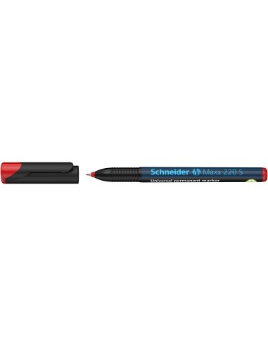 Kilemarker Schneider 220 S 0,4mm permanentne punane