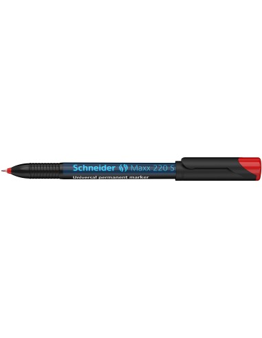 Kilemarker Schneider 220 S 0,4mm permanentne punane