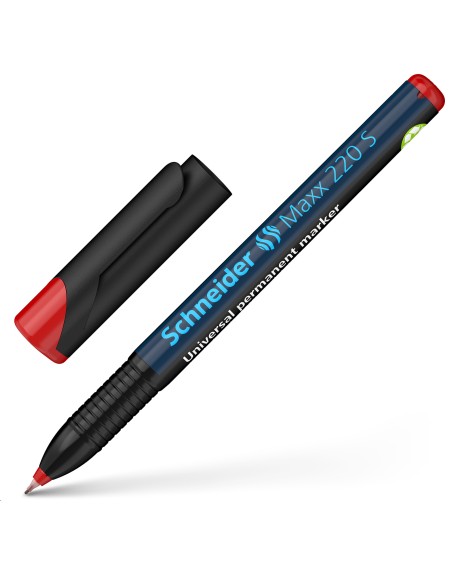 Kilemarker Schneider 220 S 0,4mm permanentne punane