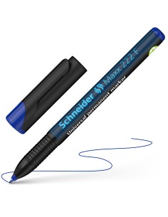 Kilemarker Schneider 222 F 0,7mm permanentne sinine