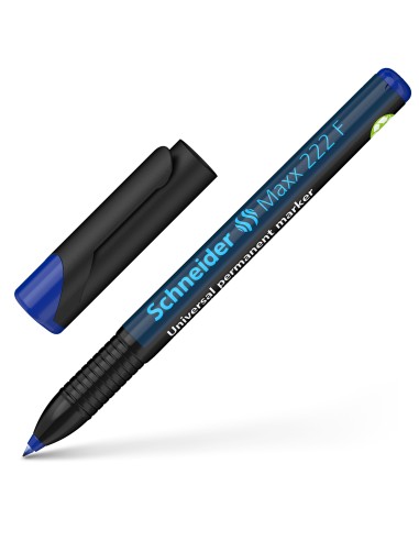 OHP marker Schneider 222 F 0,7mm permanent blue (O)